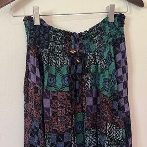 Free People Bohemian Patchwork Pants